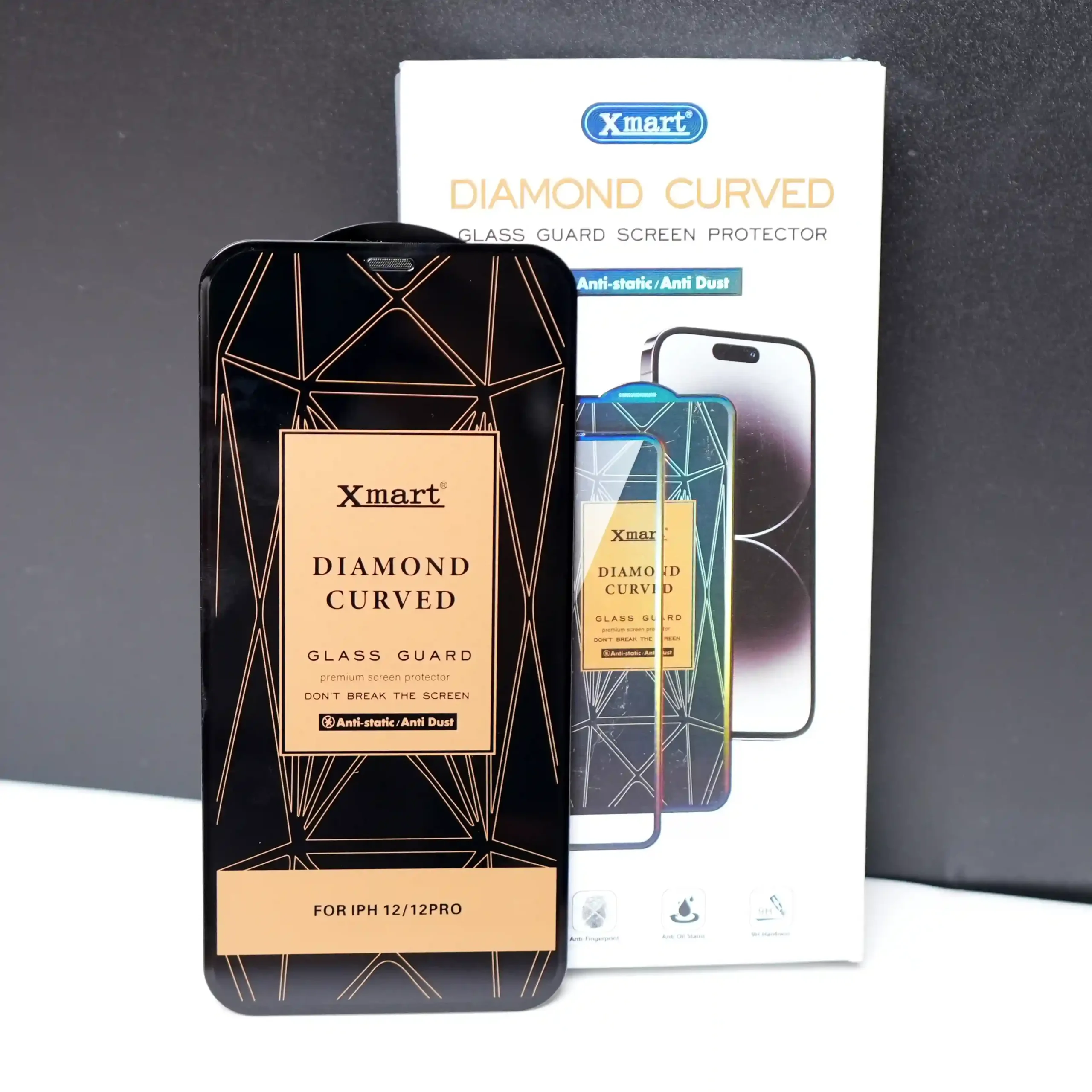 Xmart edge to edge Tempered Glass- Iphone 12