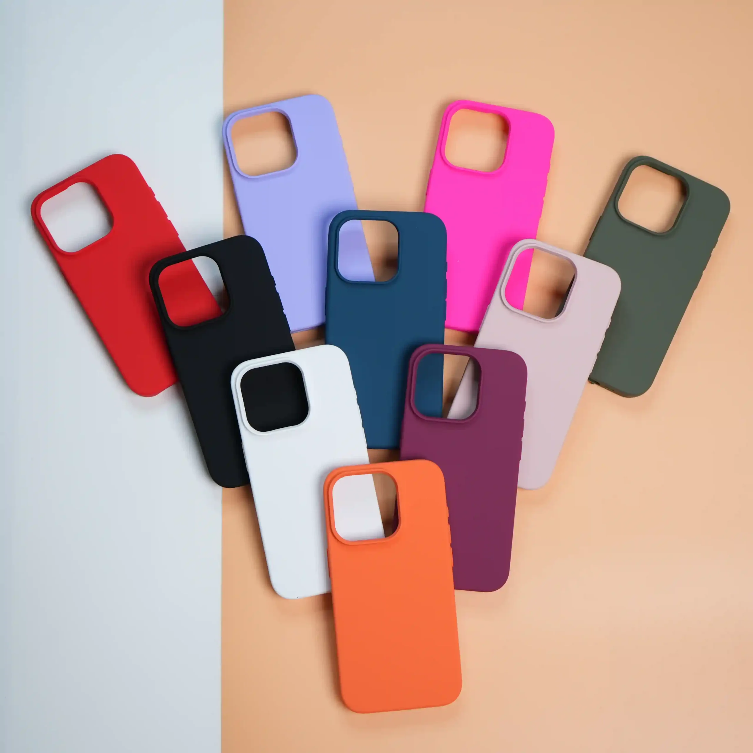 Iphone 15 Pro- Liquid Silicone Case