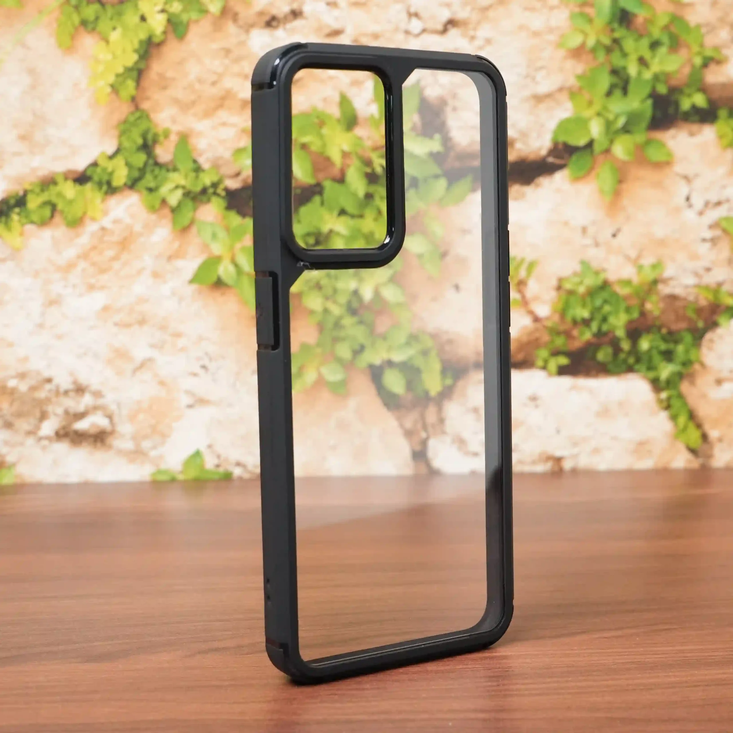 Urban shield Transparent case with Black border – One Plus Nord CE2