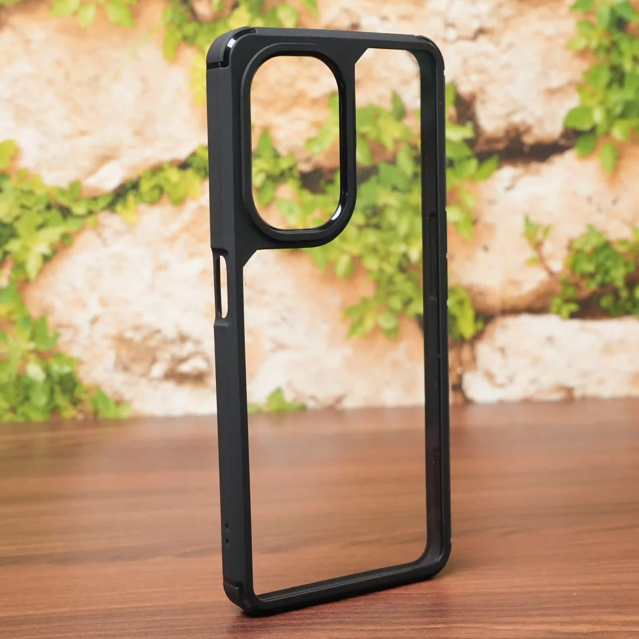 Urban shield Transparent case with Black border – One Plus Nord CE3 Lite