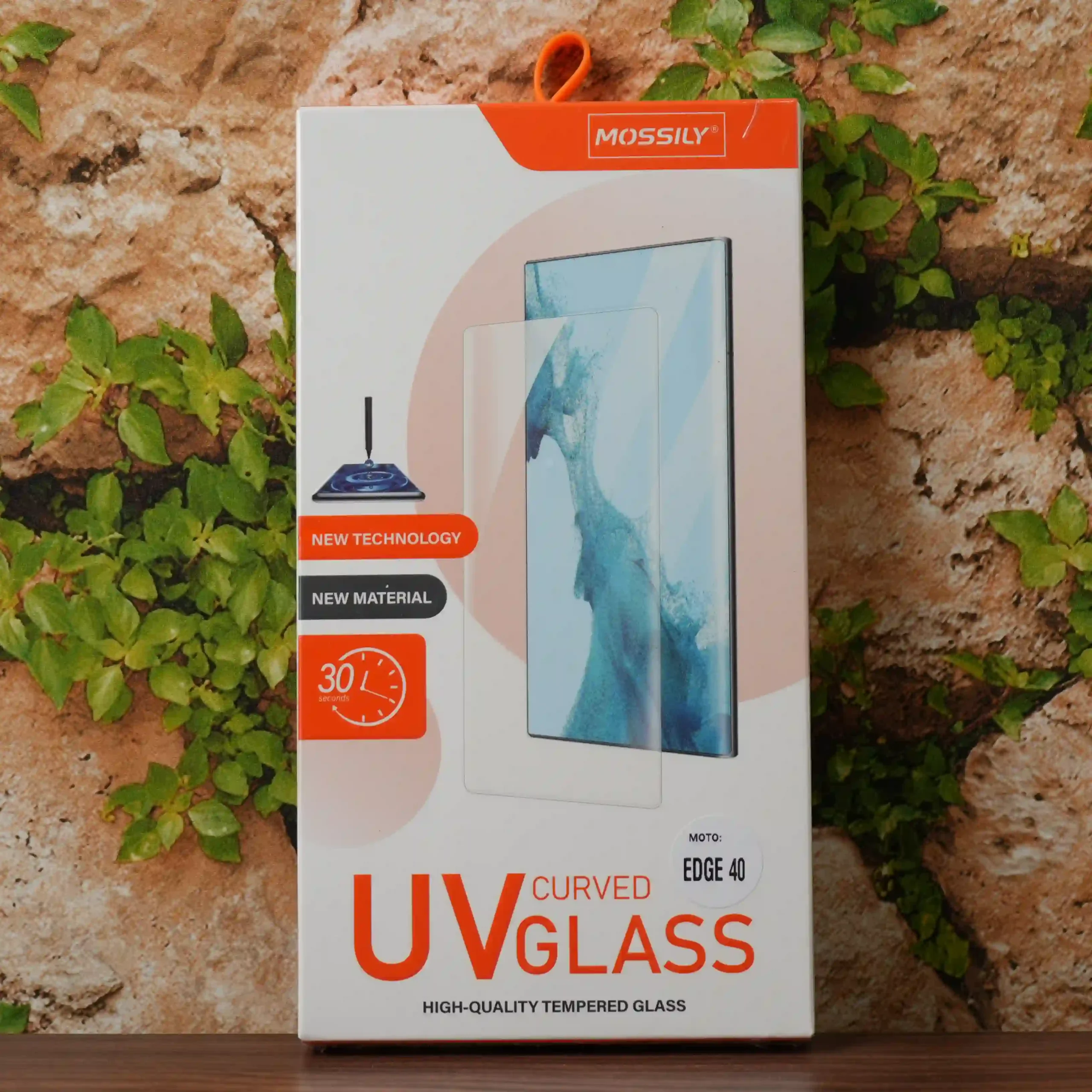 Mossily UV Tempered Glass – Moto edge 40
