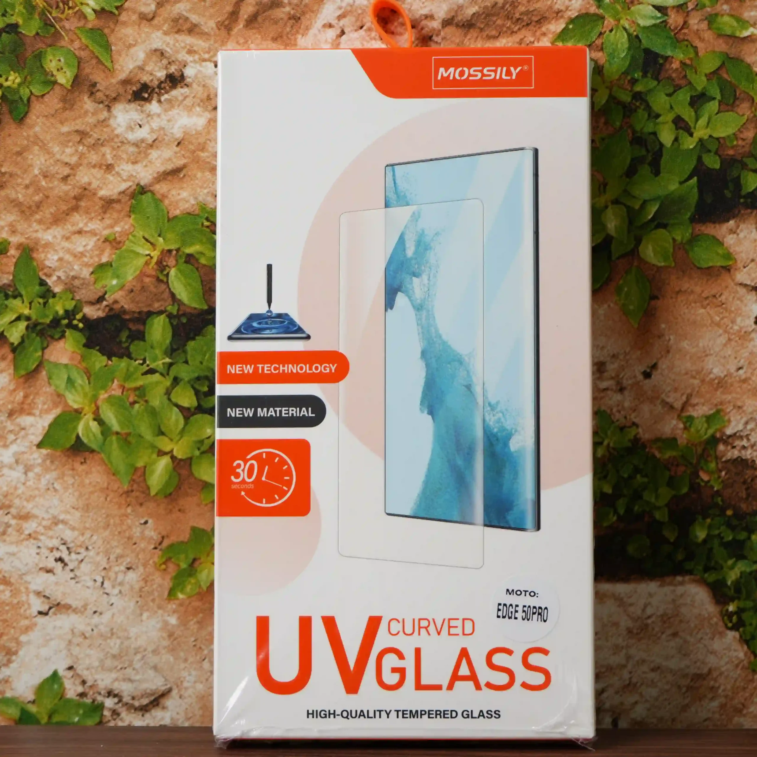 Mossily UV Tempered Glass – Moto edge 50 pro