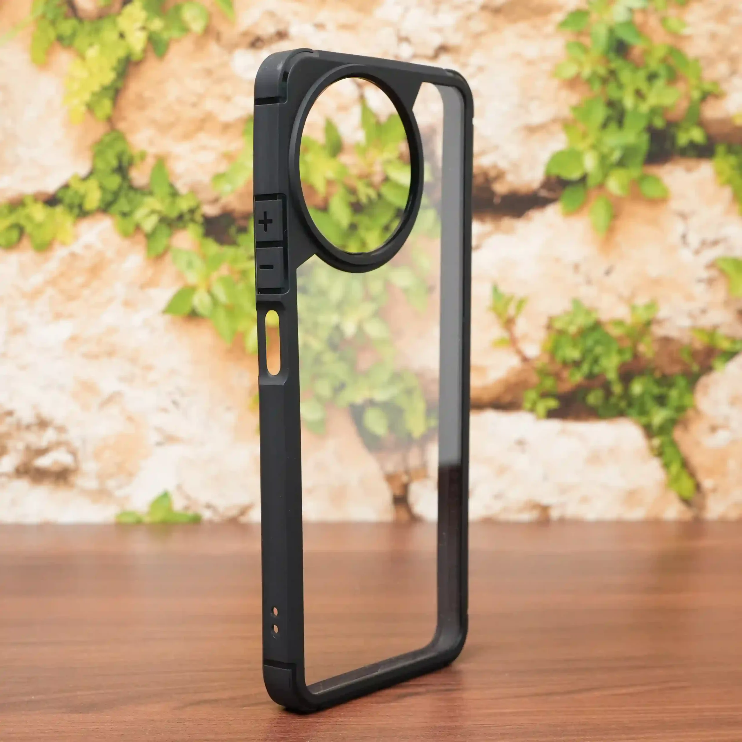 Urban shield Transparent case with Black border – Realme 11X