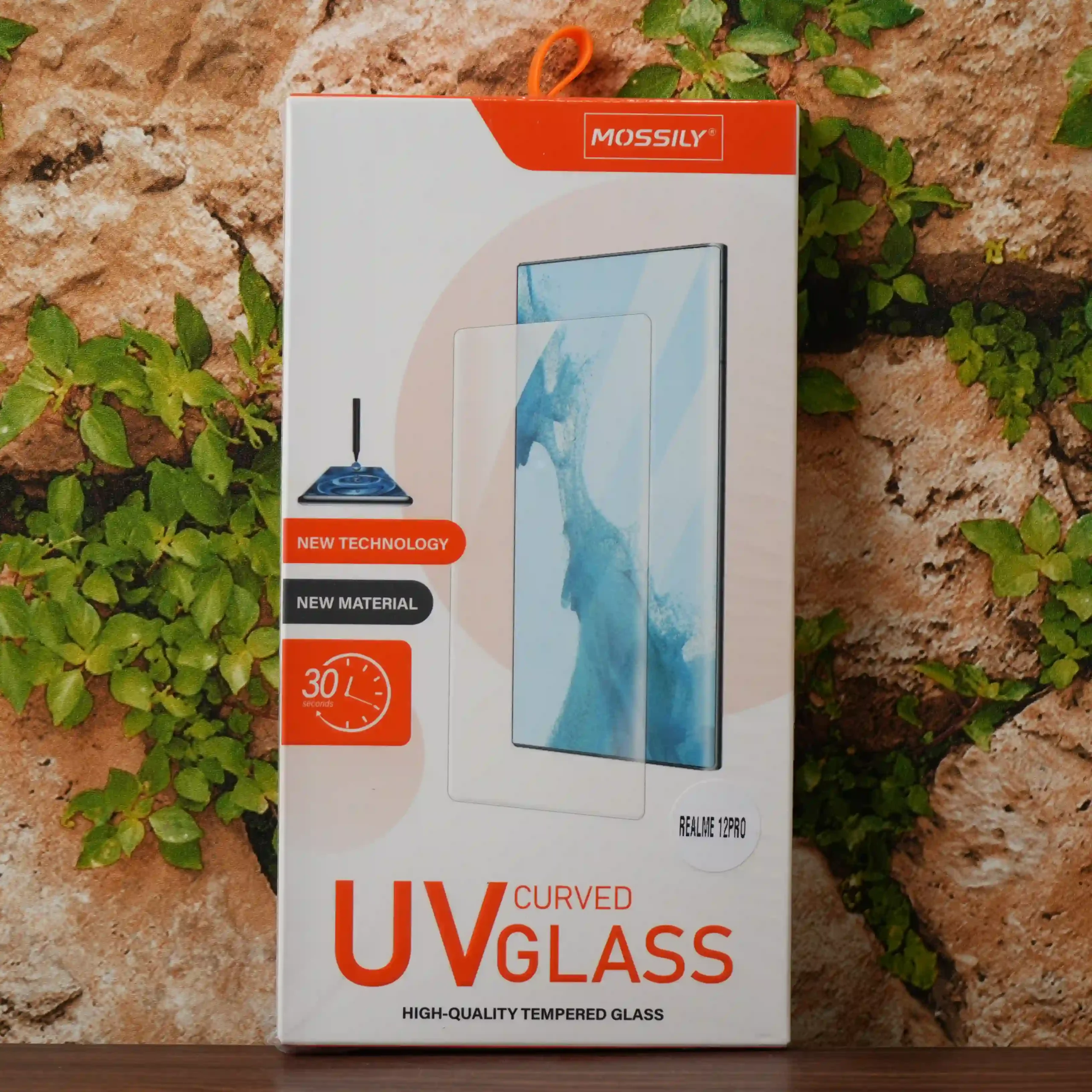 Mossily UV Tempered Glass – Realme 12 pro