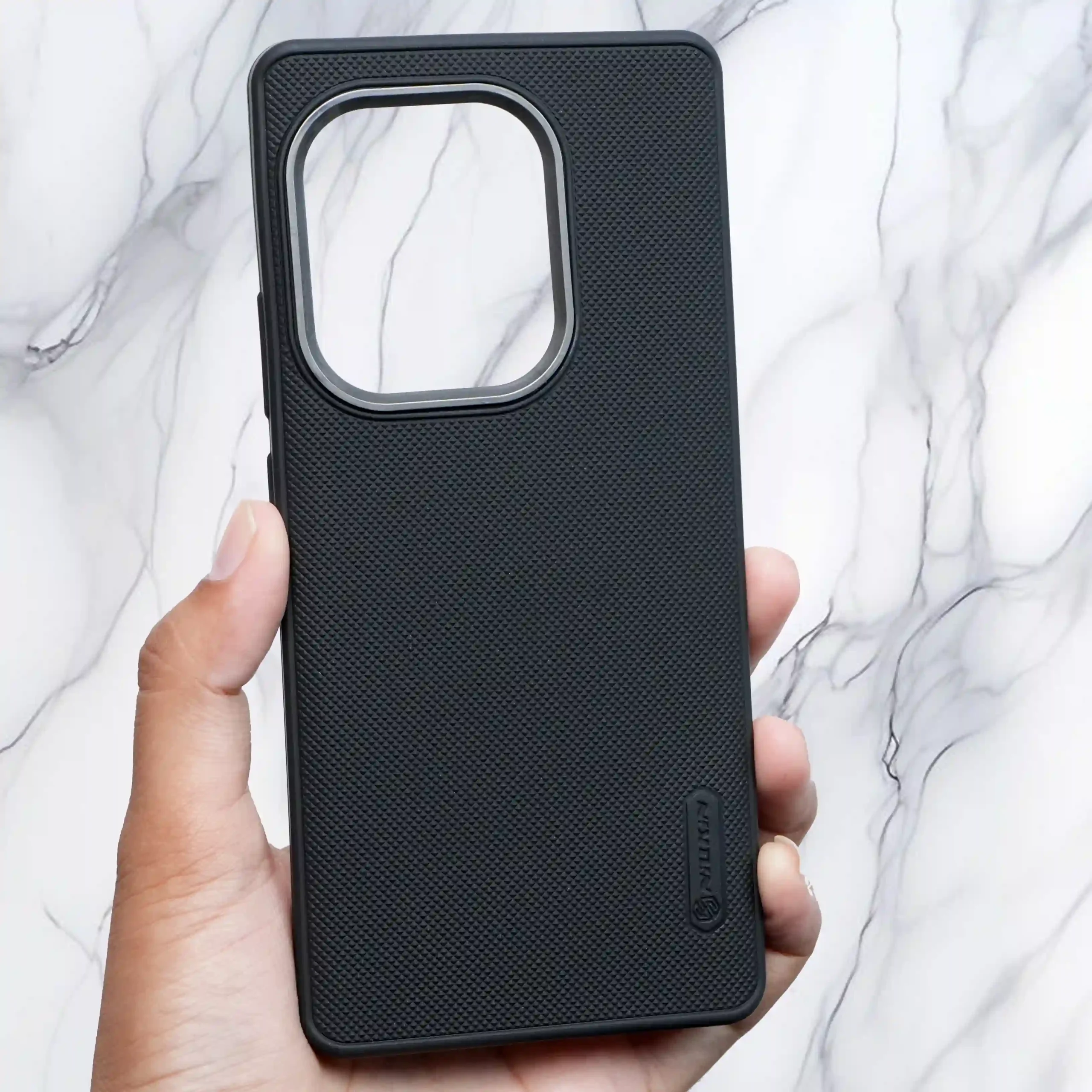 Niukin Colour Black Dotted Back Case – Realme GT 6T