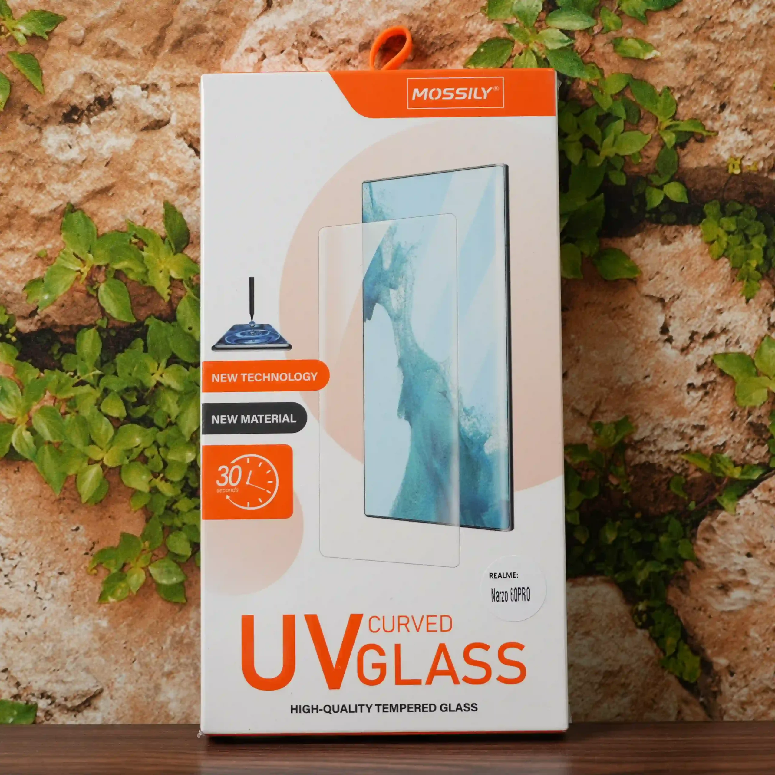 Mossily UV Tempered Glass – Realme Narzo 60 pro
