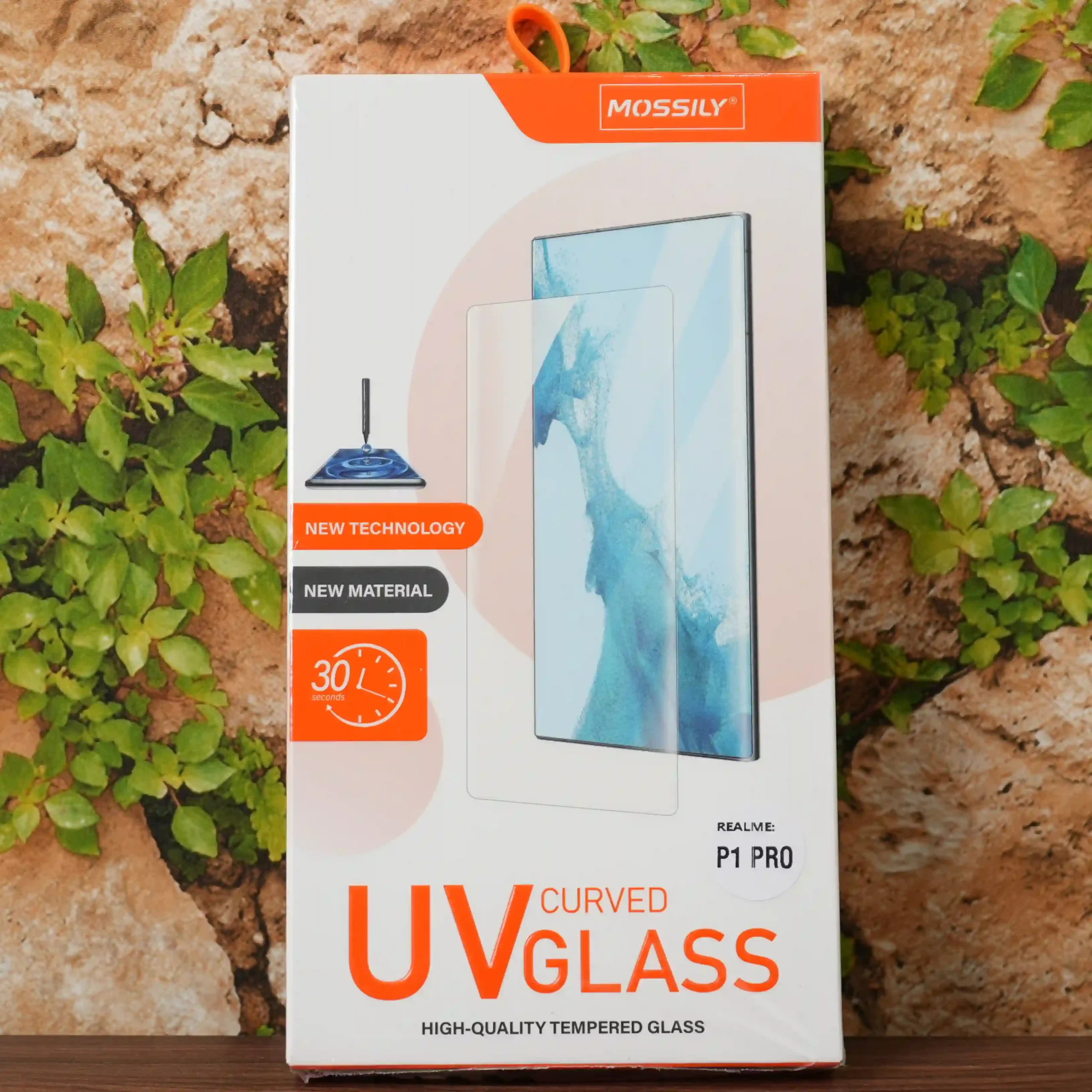 Mossily UV Tempered Glass – Realme P1 pro