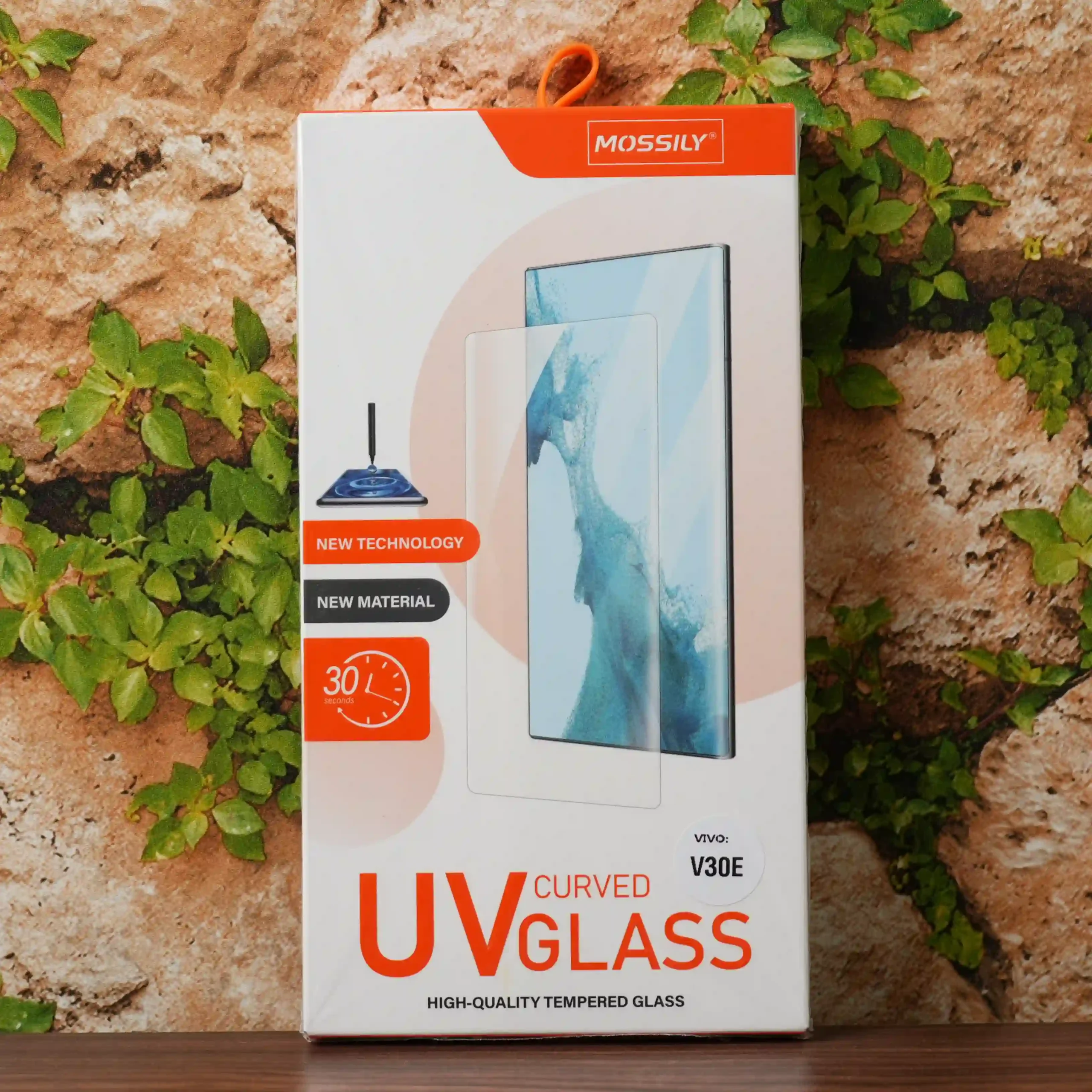 Mossily UV Tempered Glass – Vivo V30E (5G)