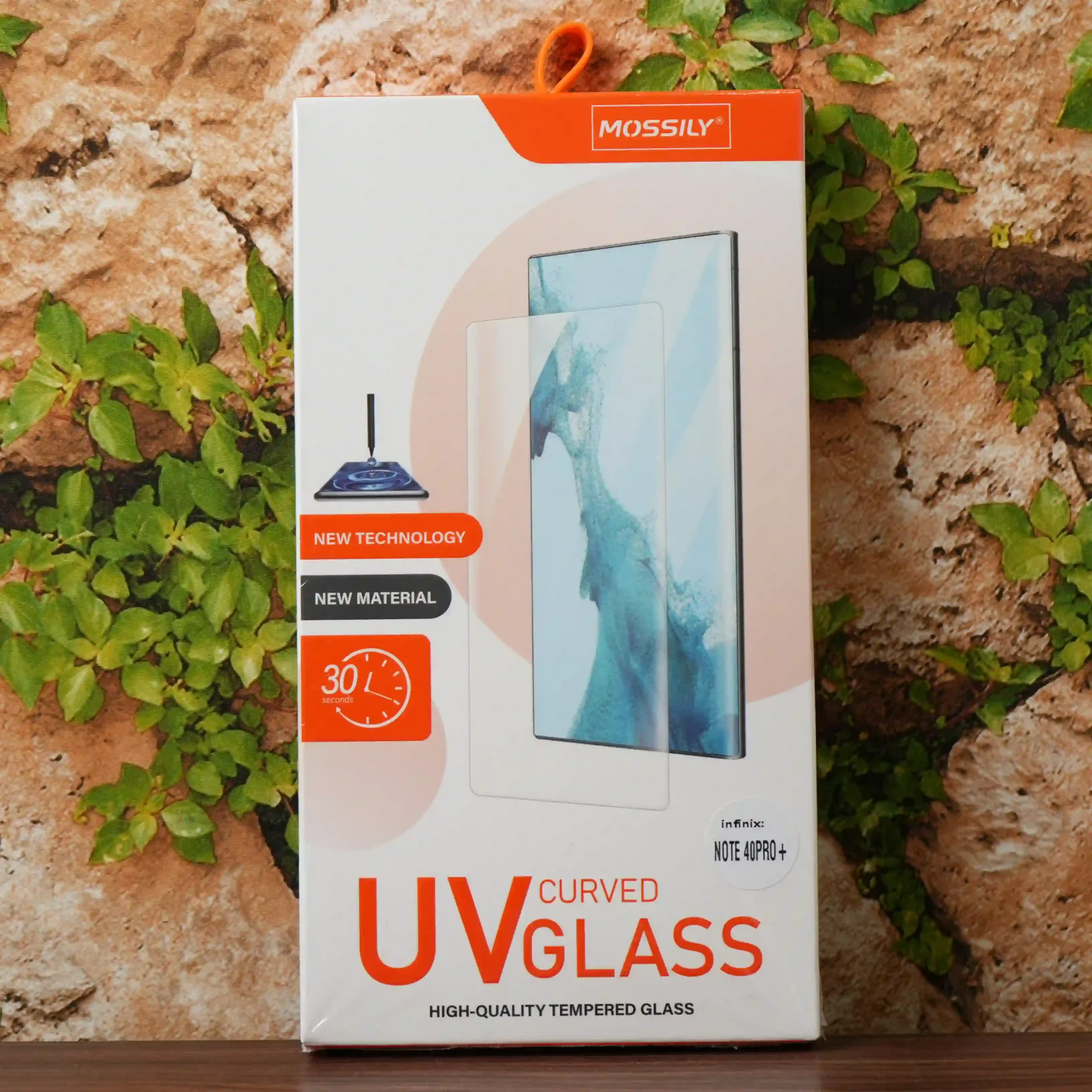Mossily UV Tempered Glass – Infinix note 40 pro plus
