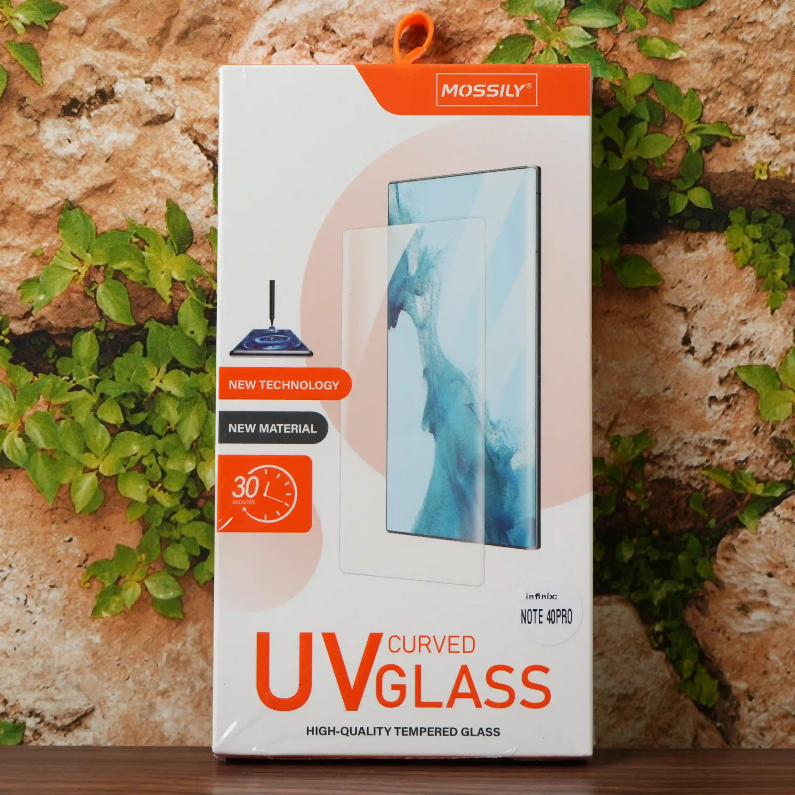 Mossily UV Tempered Glass – Infinix note 40 pro