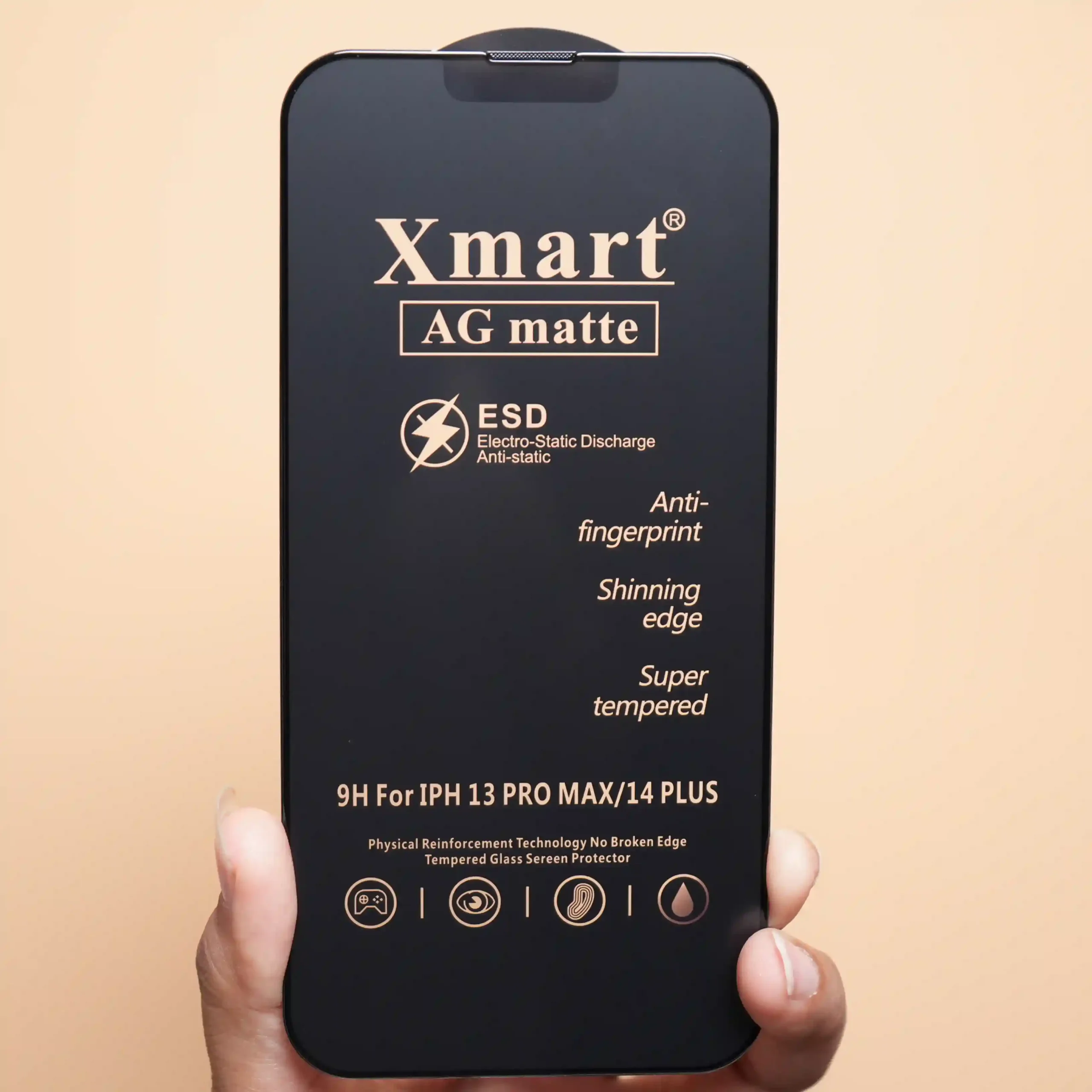 Xmart AG Matt Tempered Glass – Iphone 13 Pro max