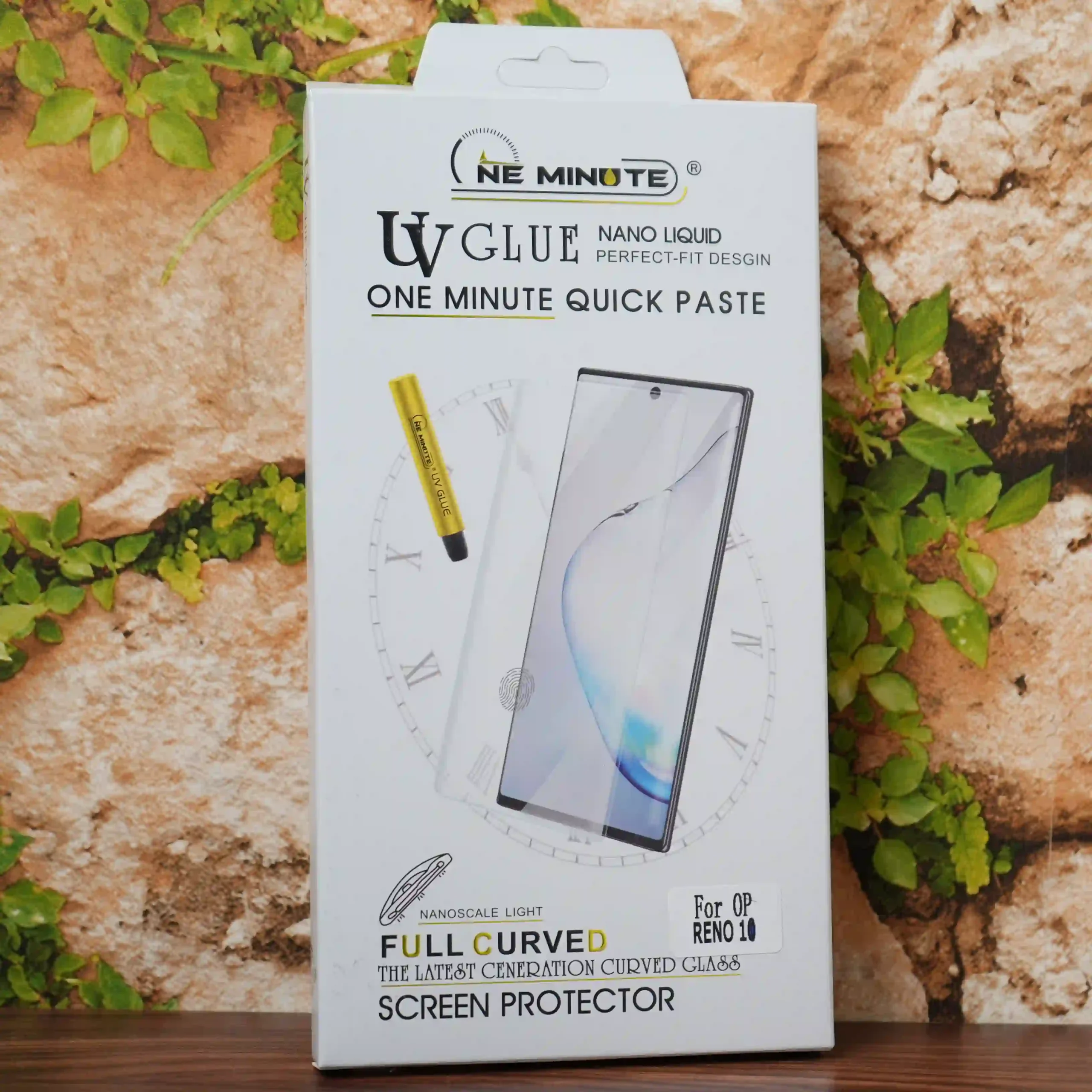 One Minute UV Tempered Glass – Oppo reno 10