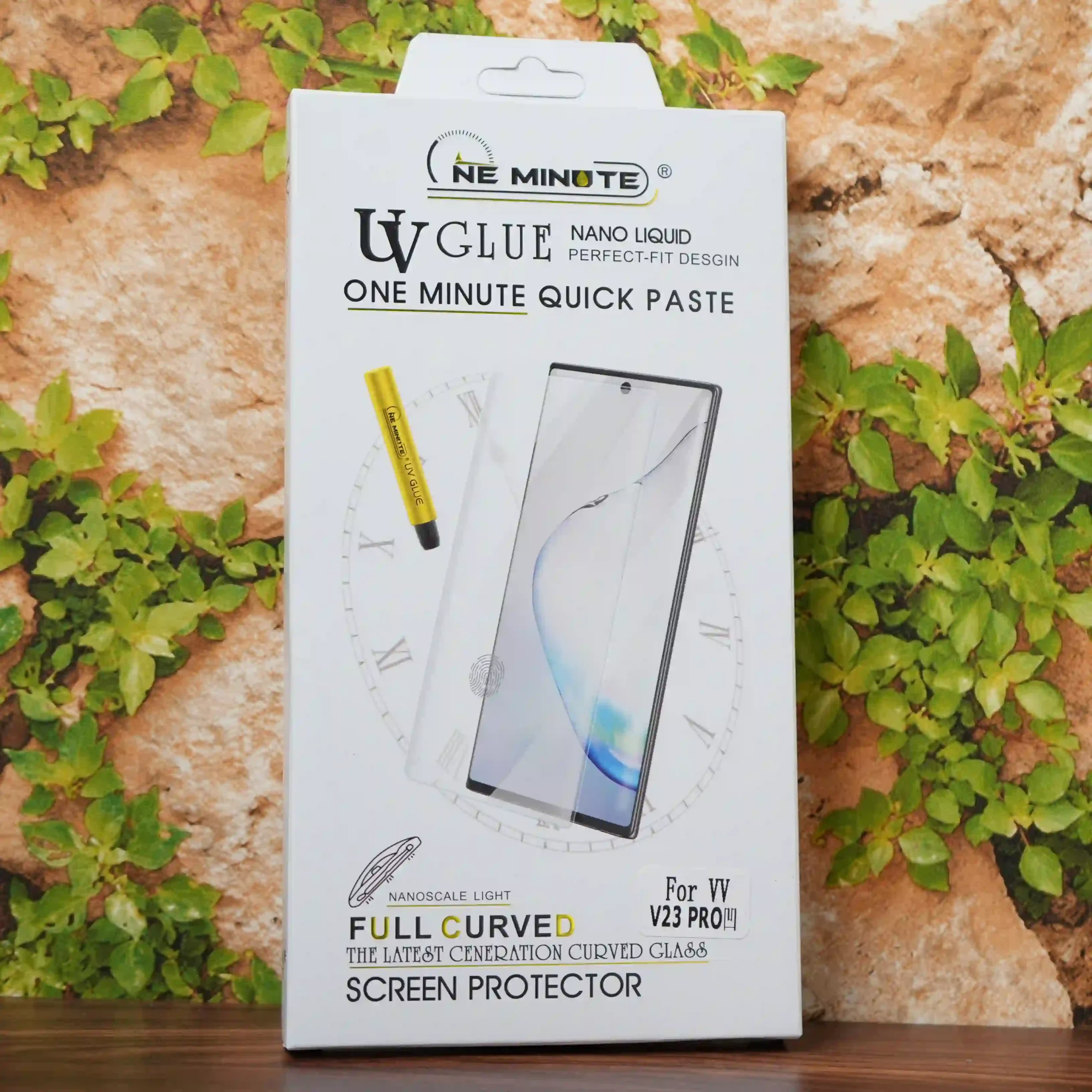 One Minute UV Tempered Glass – Vivo V23 pro