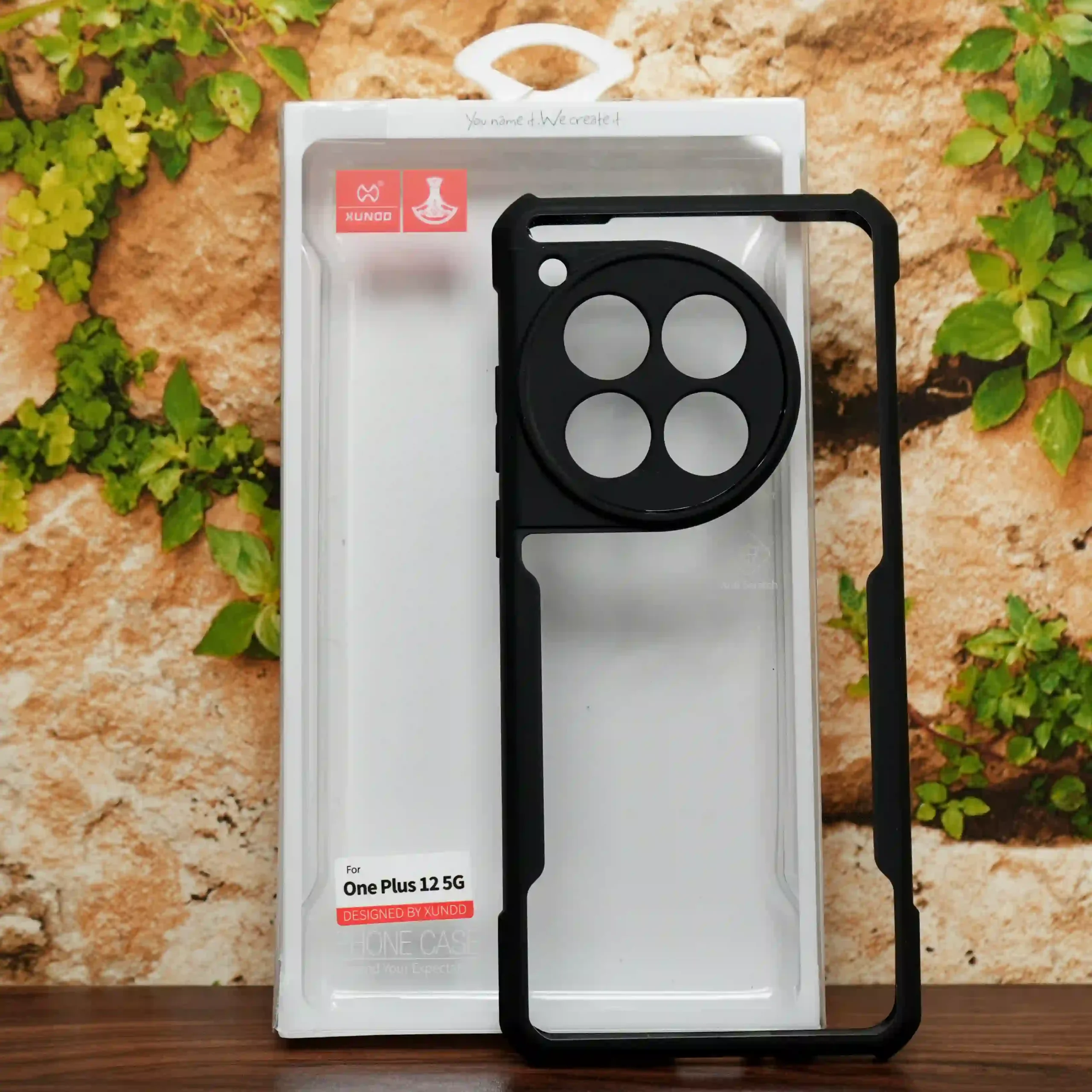 XUNDD Beatle Series Transparent Case – One Plus 12 5G