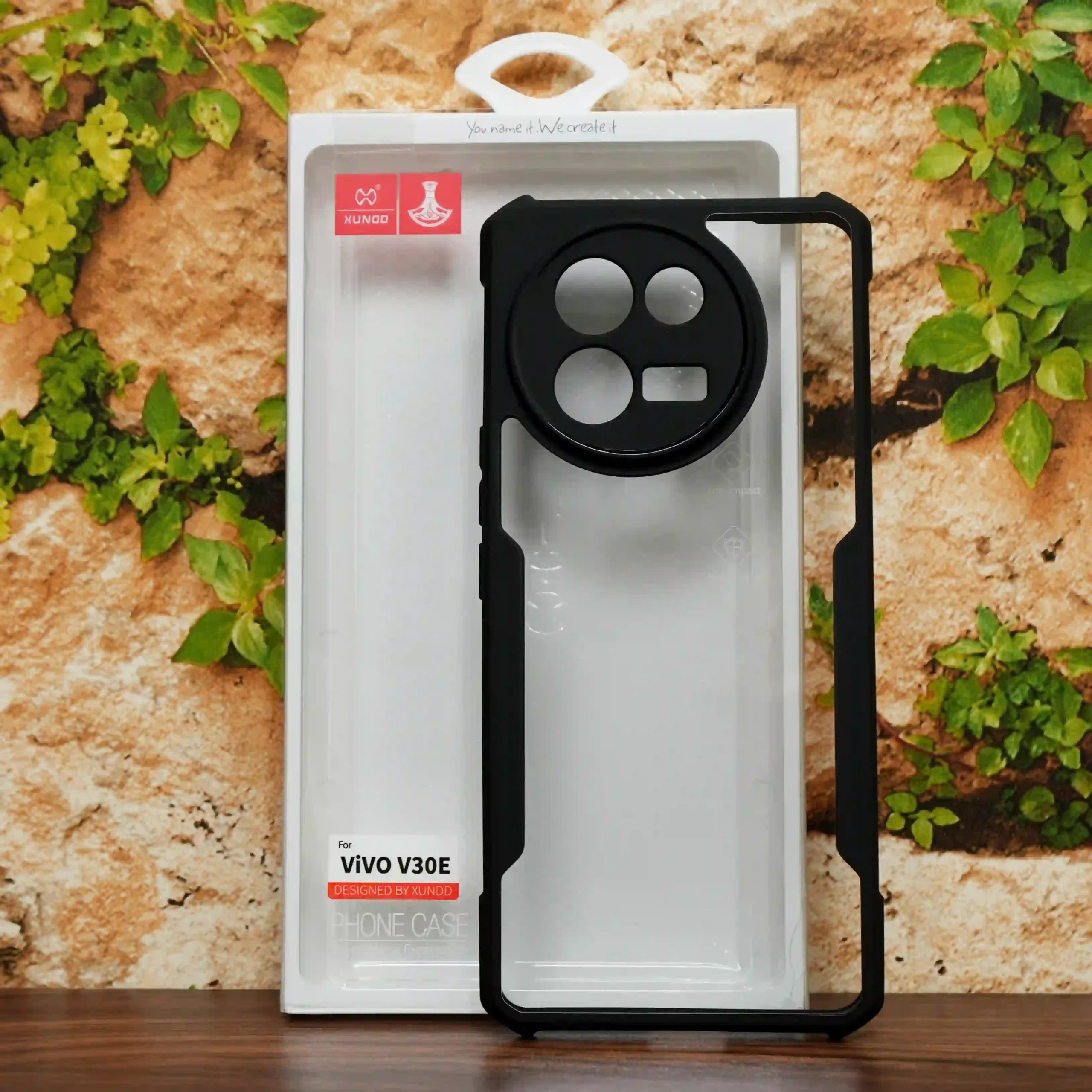 XUNDD Beatle Series Transparent Case – Vivo V30E (5G)