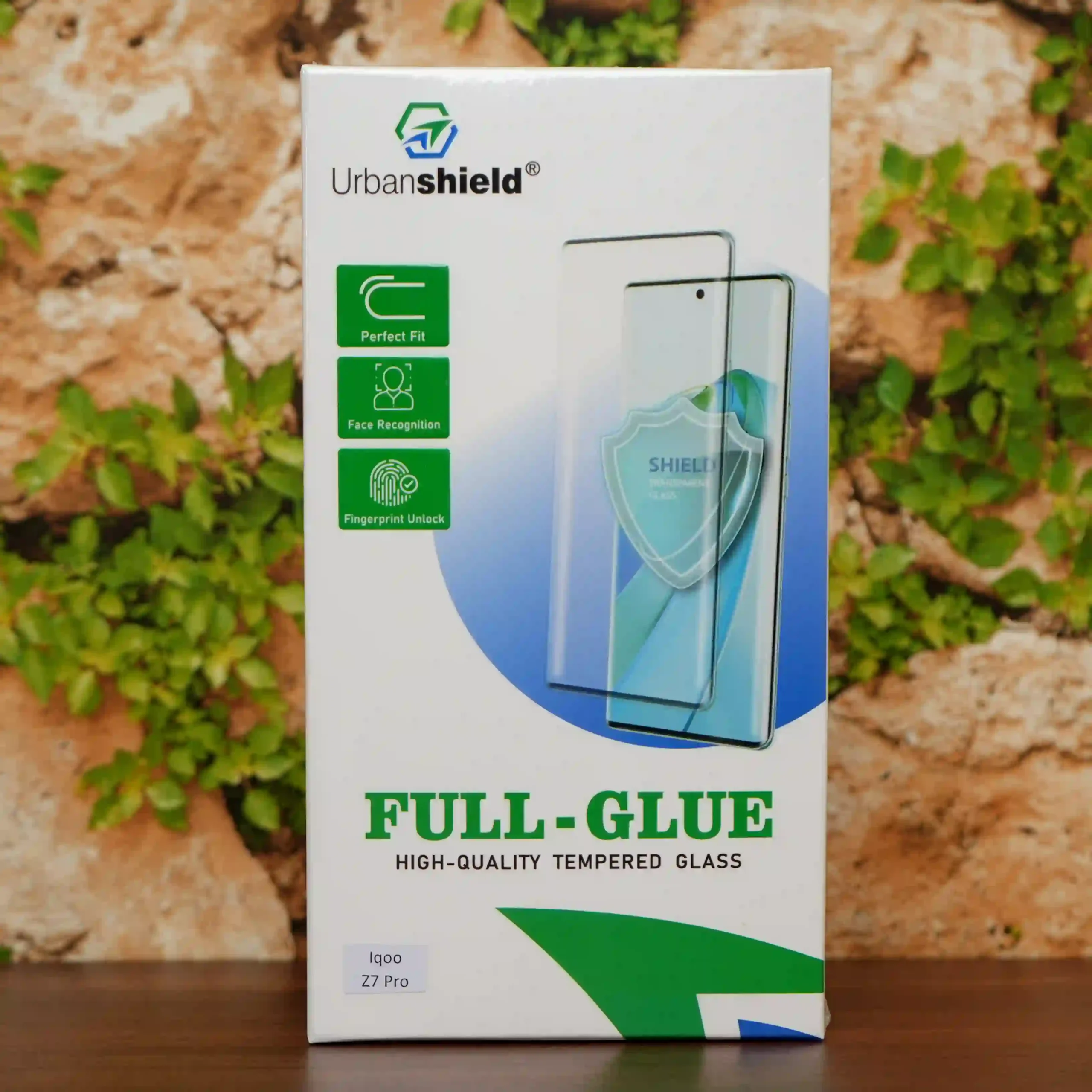 Urban shield Full Glue Tempered Glass – Iqoo Z7 Pro