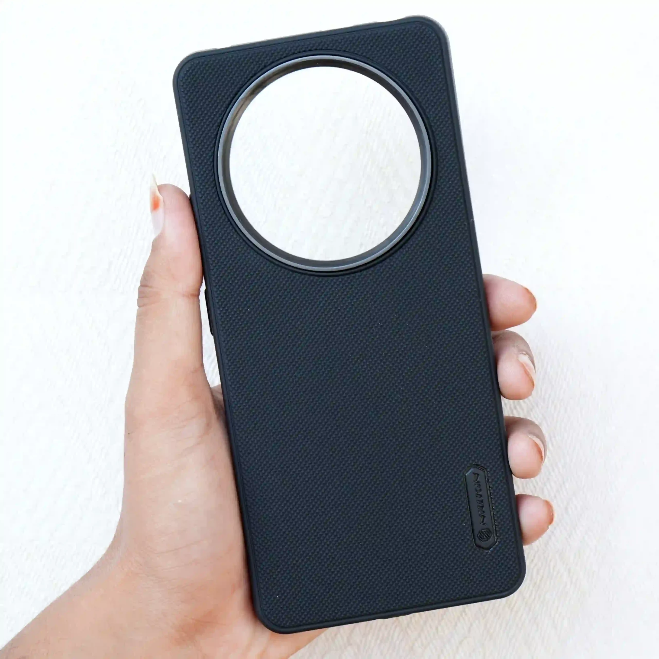 Niukin Black Dotted Back Case – Realme 13 Plus