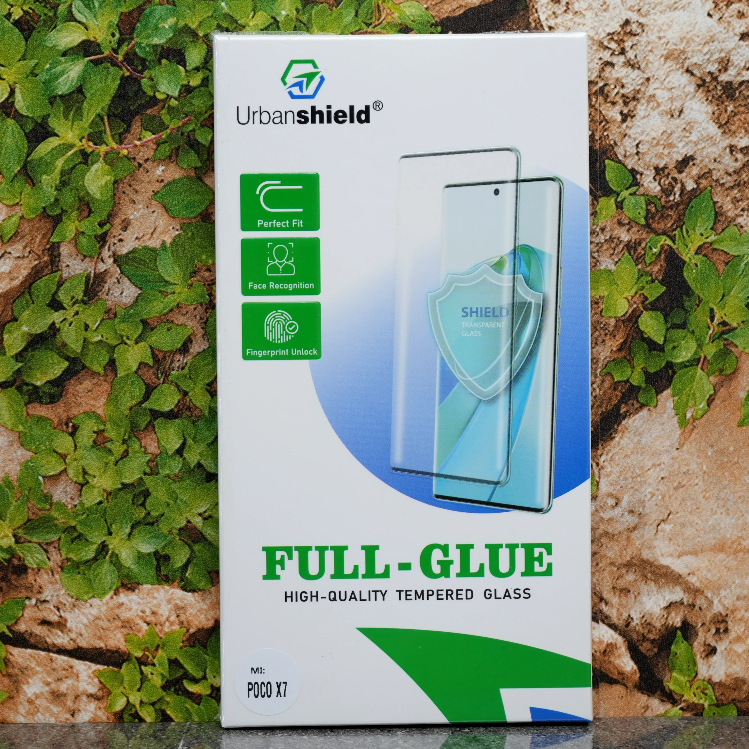 Urban shield Full Glue Tempered Glass – Poco X7