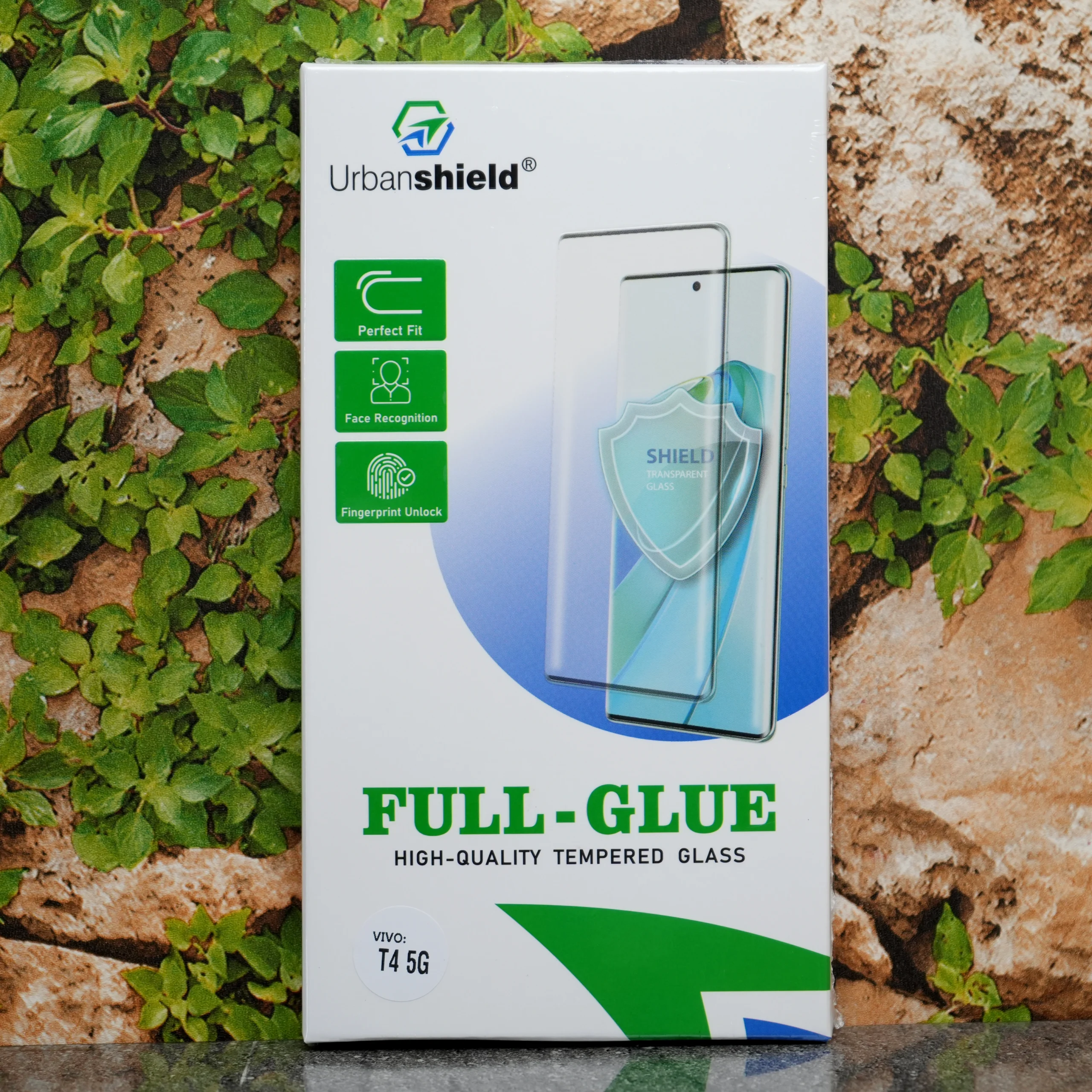 Urban shield Full Glue Tempered Glass – Vivo T4 (5G)