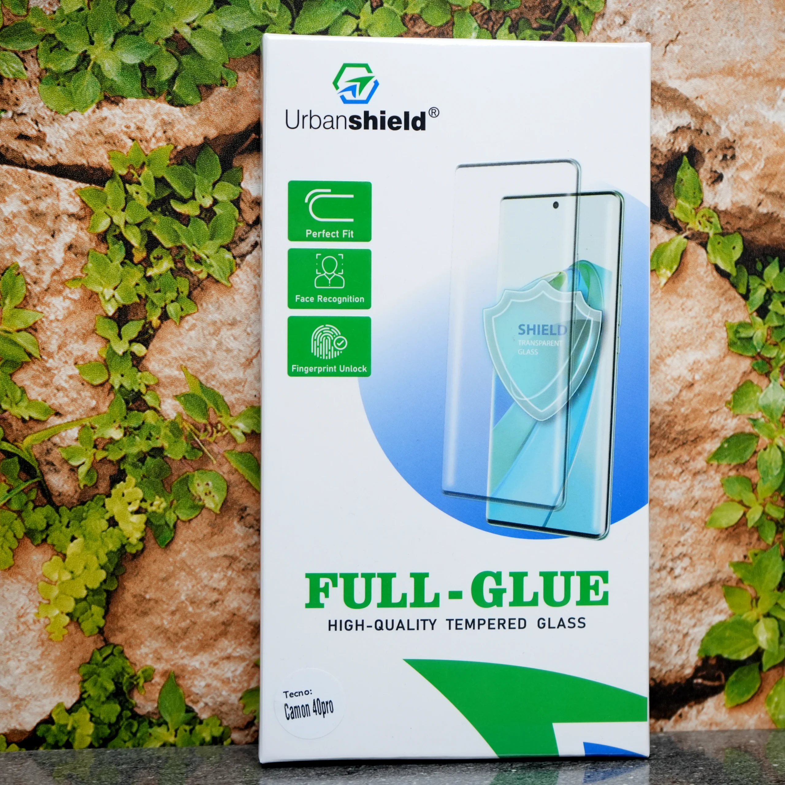 Urban shield Full Glue Tempered Glass – Cannon 40 Pro