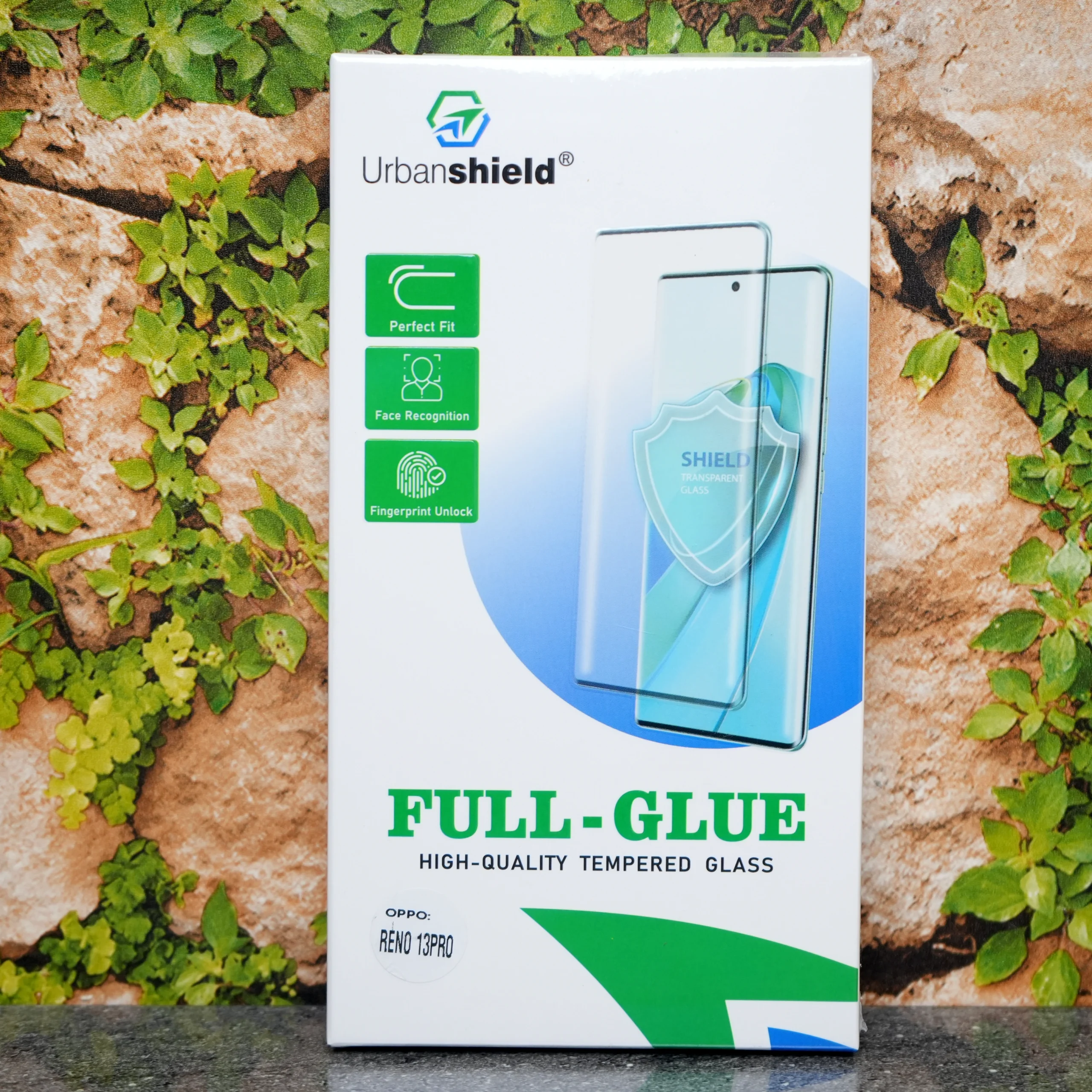 Urban shield Full Glue Tempered Glass – Oppo Reno 13 Pro