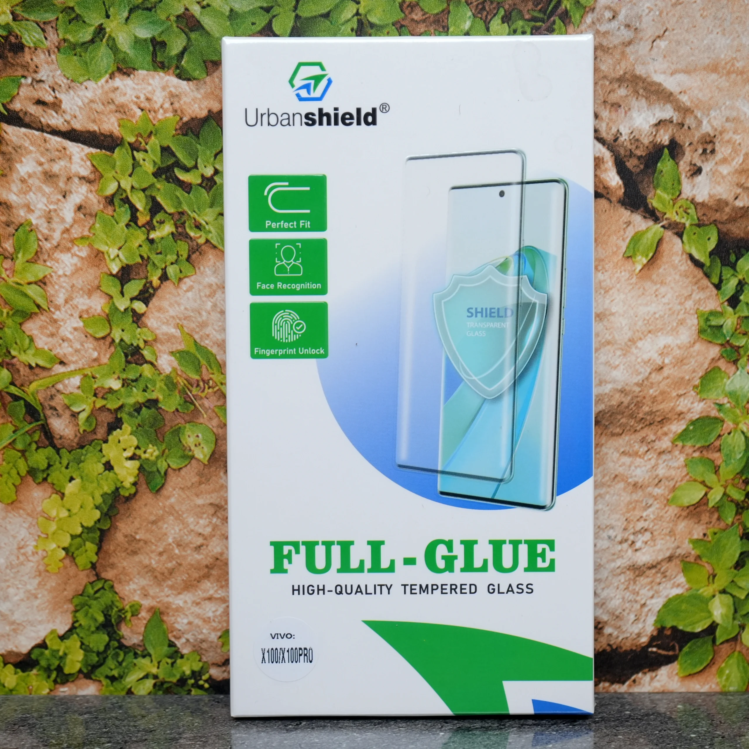 Urban shield Full Glue Tempered Glass – Vivo X100 / X100 Pro