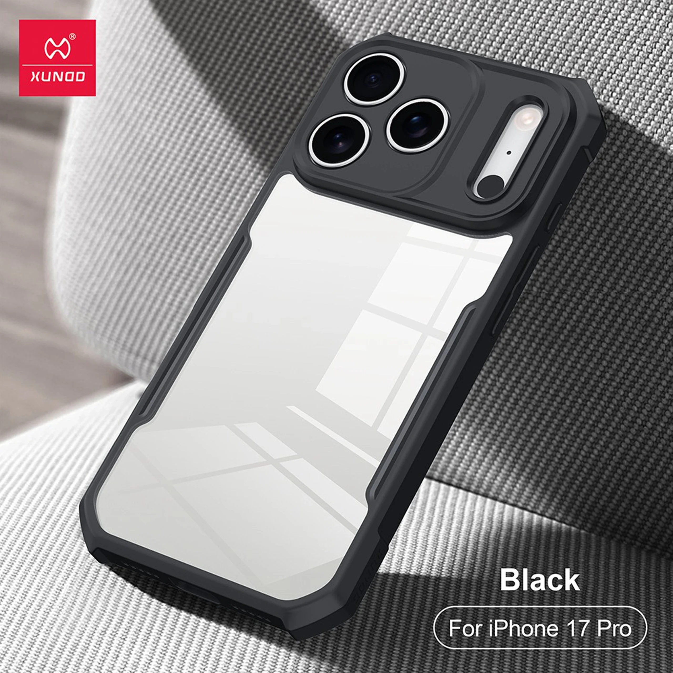 Xundd beatle series transparent Cover – Iphone 17 Pro