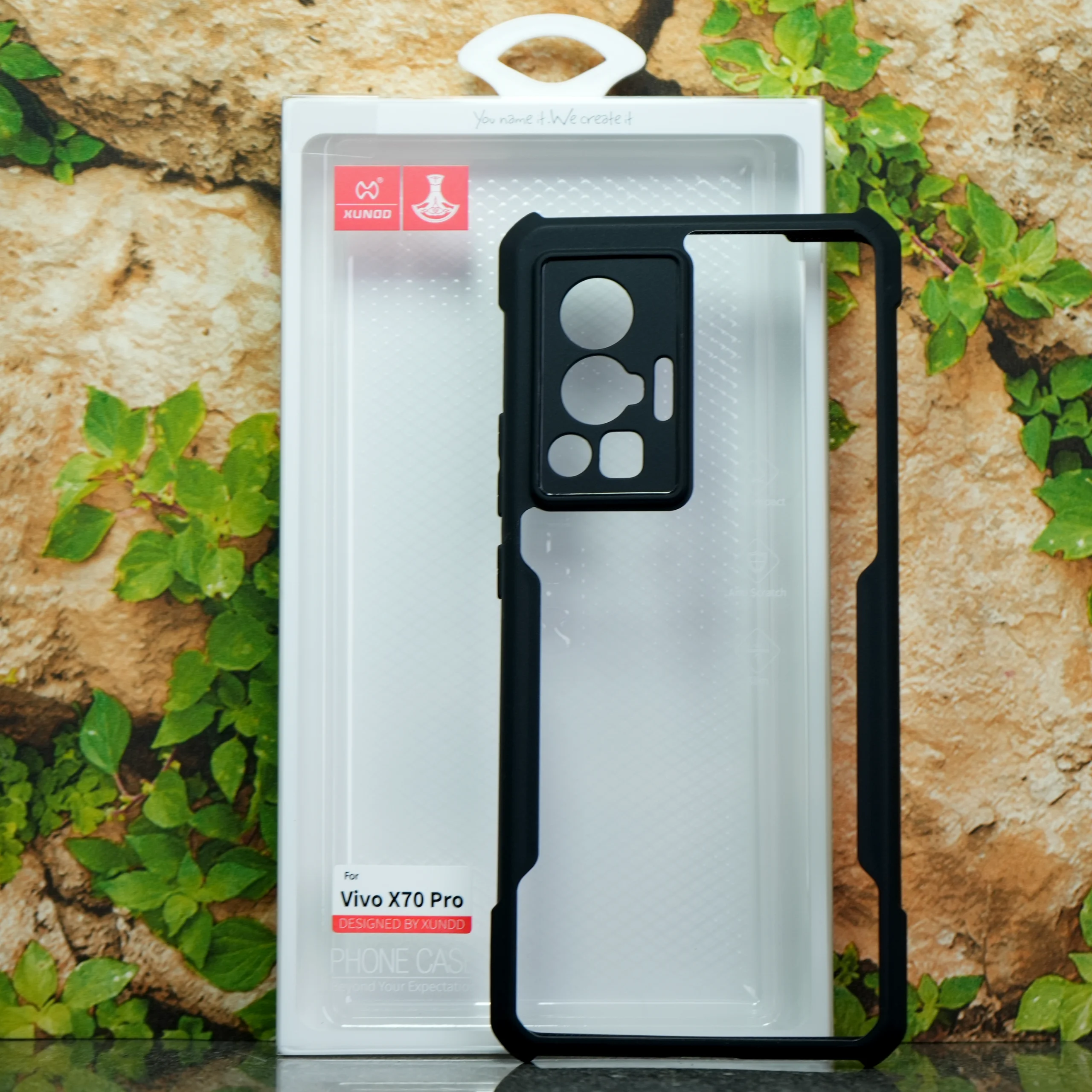 Xundd beatle series transparent Cover – Vivo X70 Pro