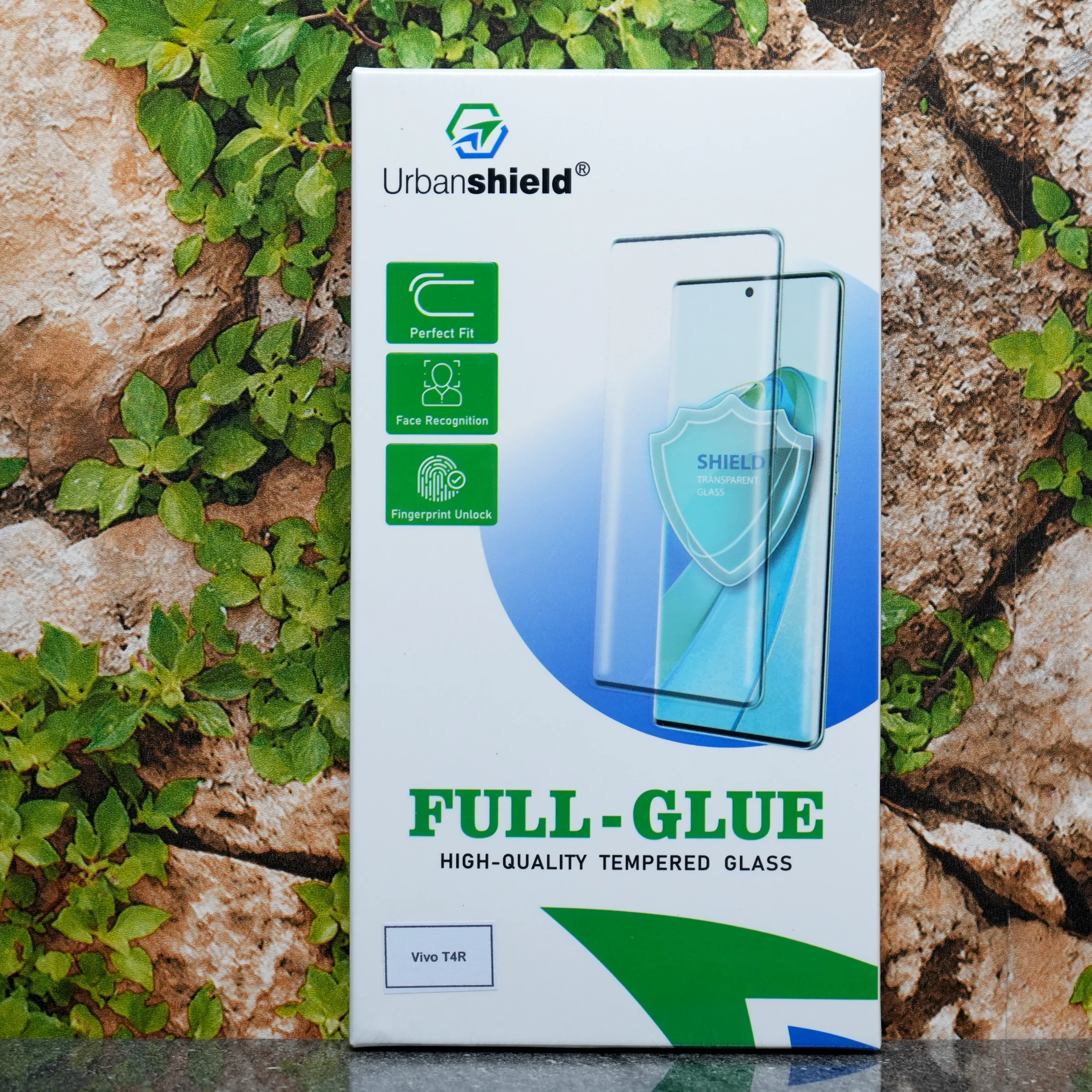Urban shield Full Glue Tempered Glass – Vivo T4R