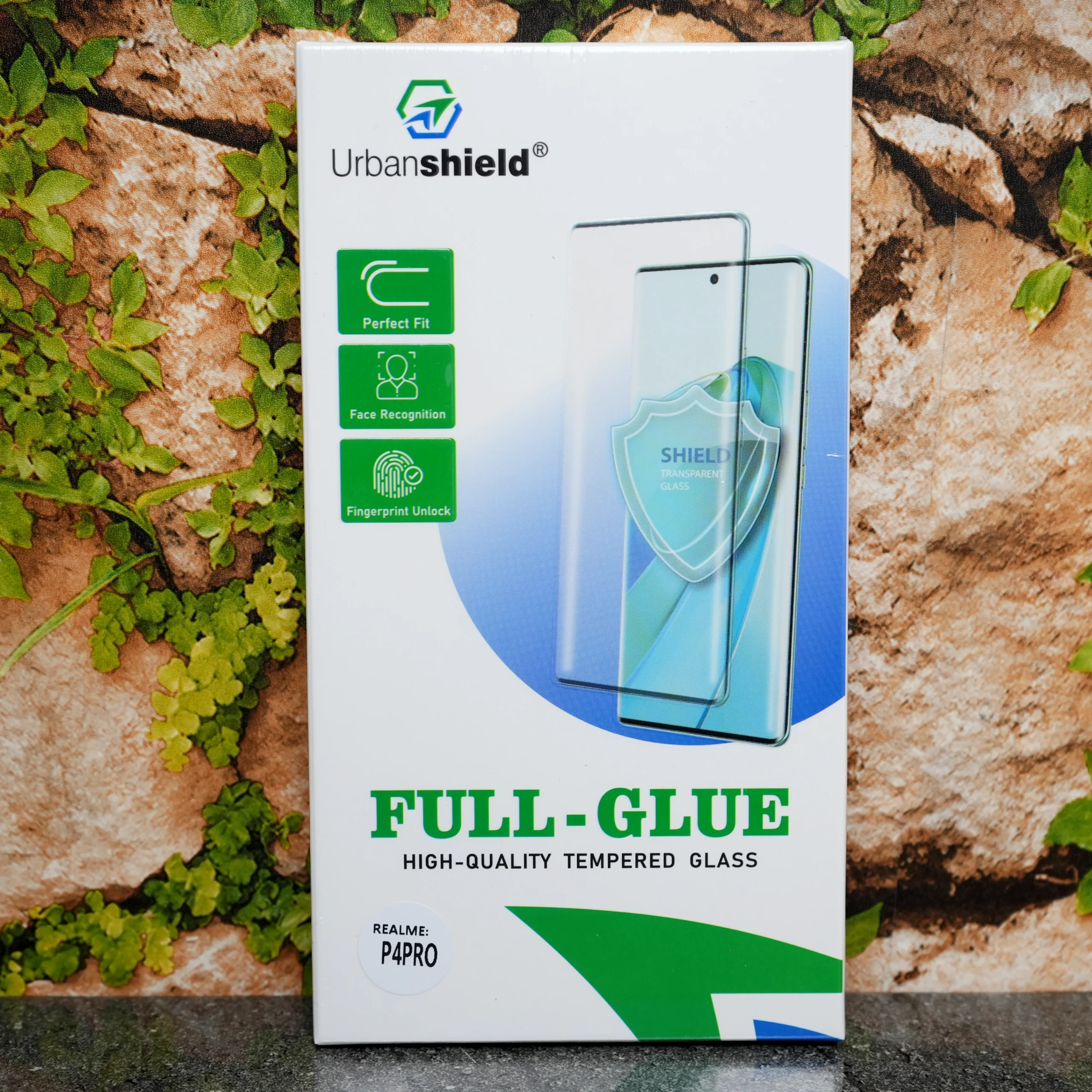 Urban shield Full Glue Tempered Glass – Realme P4 Pro
