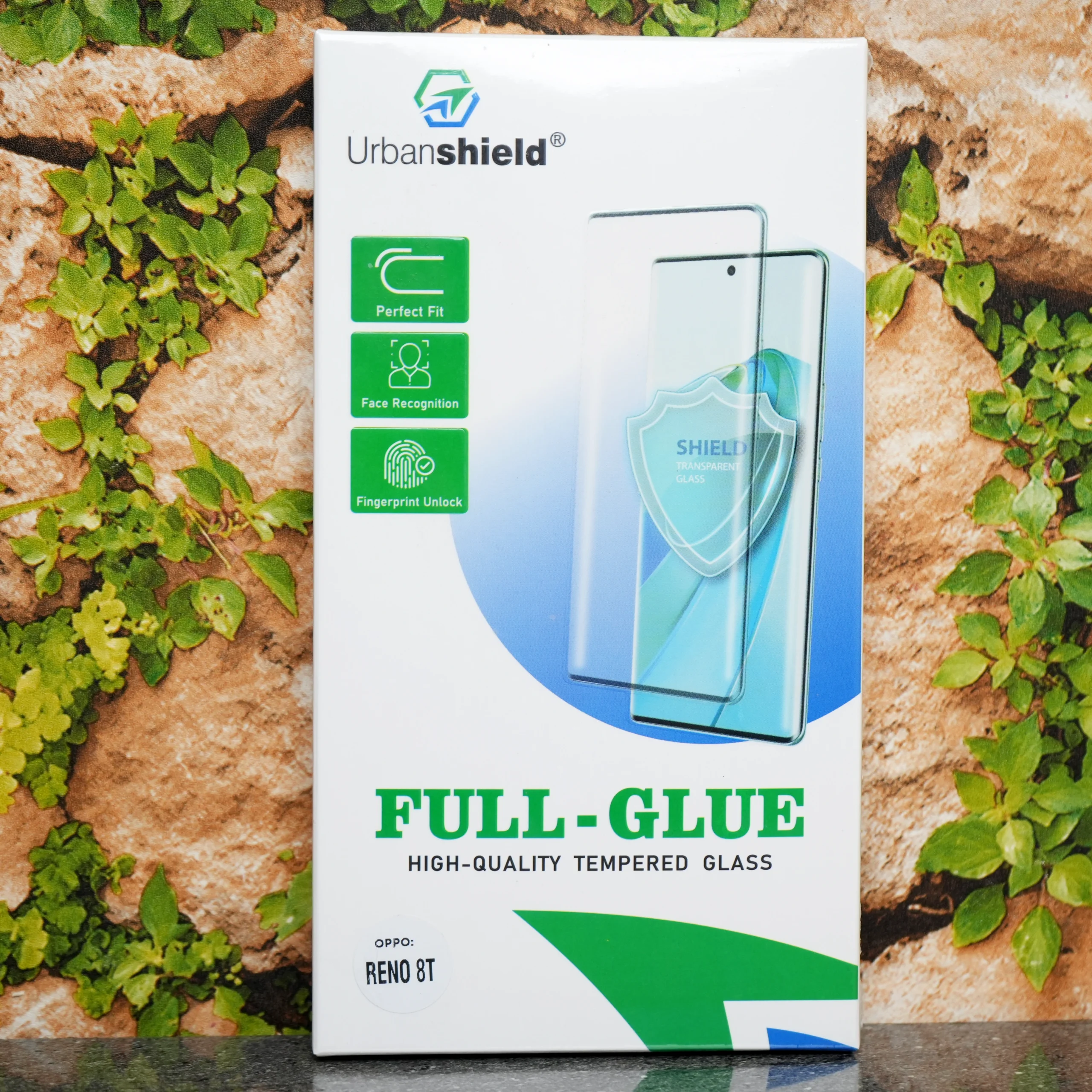 Urban shield Full Glue Tempered Glass – Oppo Reno 8T