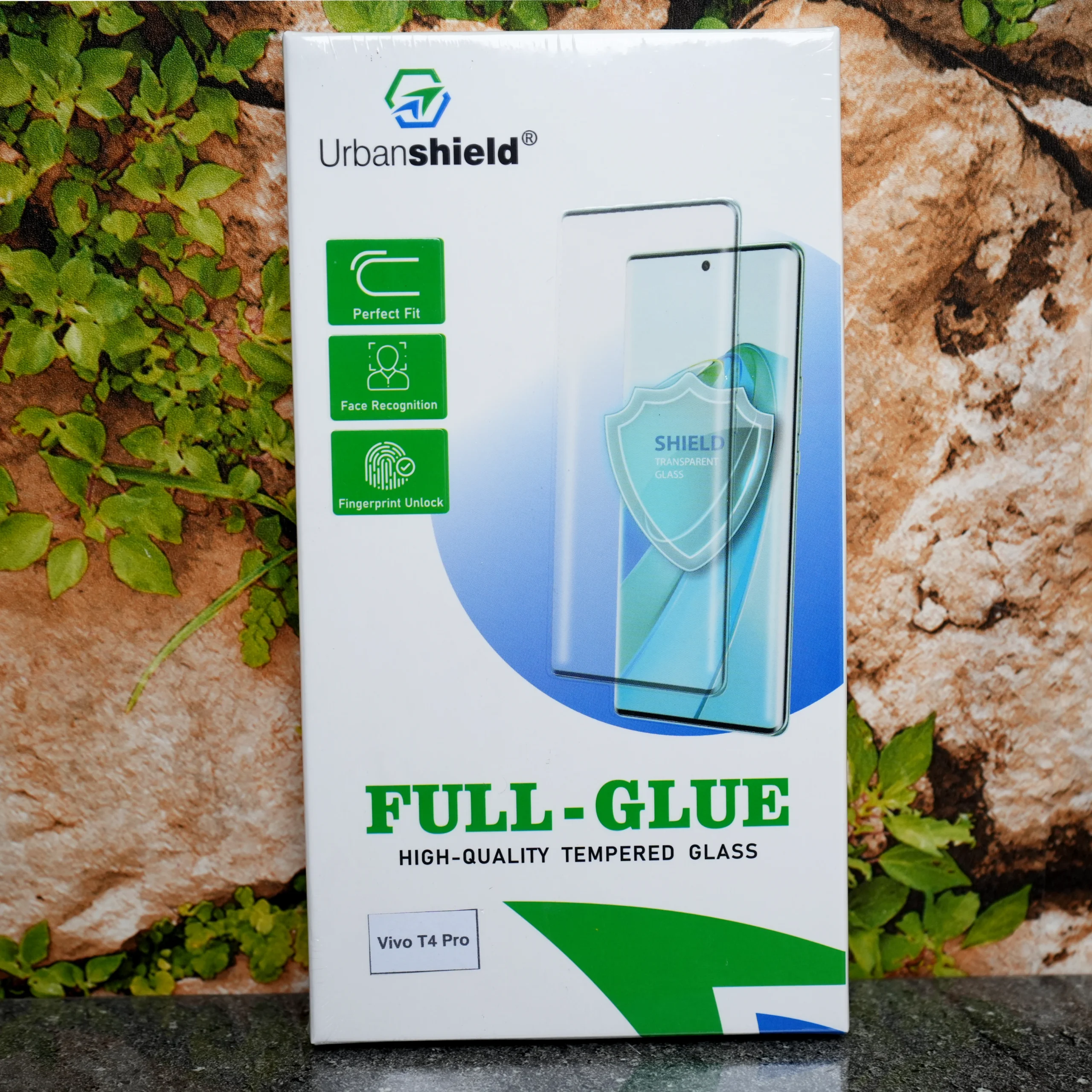 Urban shield Full Glue Tempered Glass – Vivo T4 Pro