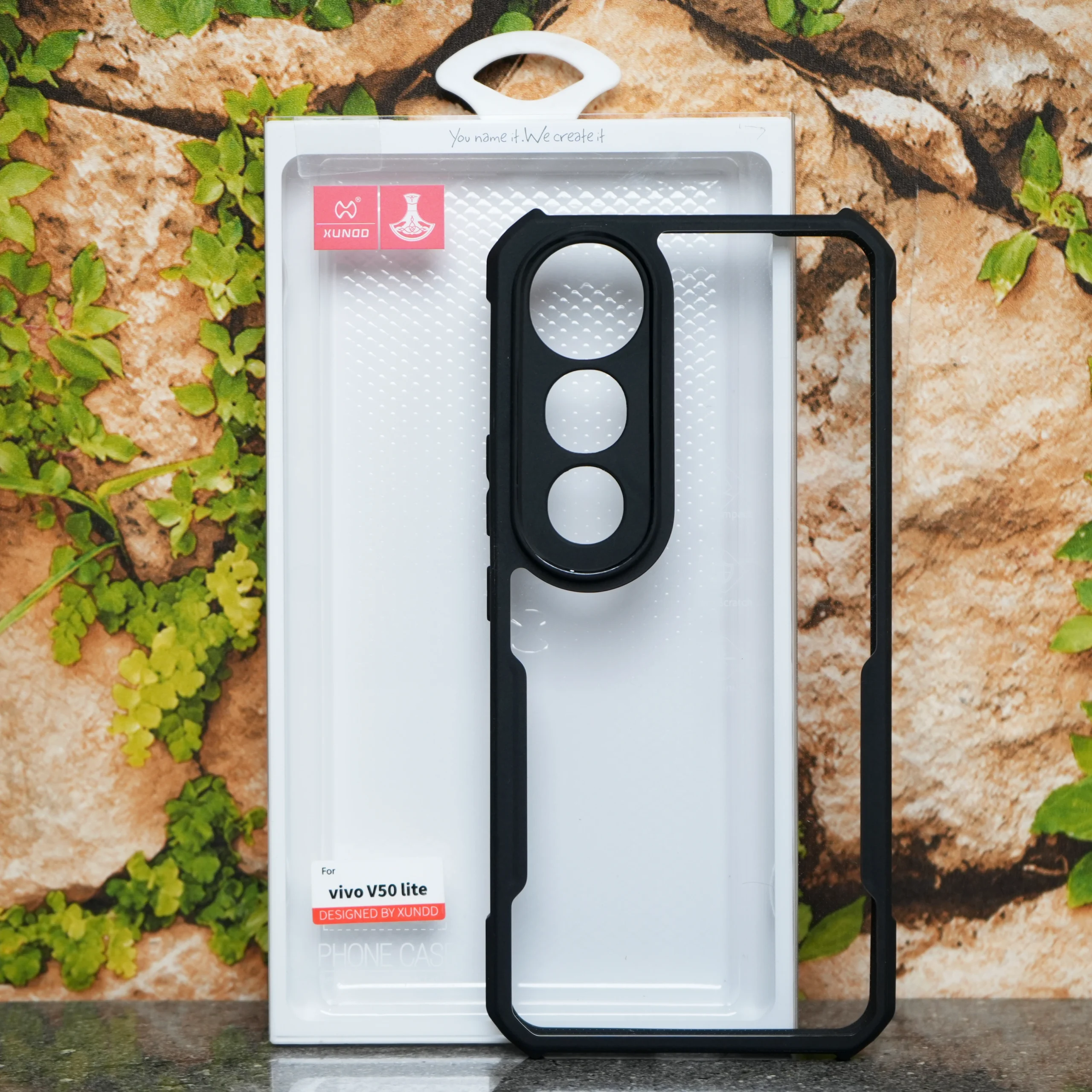Xundd beatle series transparent Cover – Vivo V50 Lite